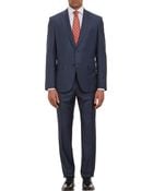 Barneys New York Sharkskin Two-Button Suit - Lyst
