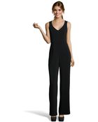 Jay Godfrey Black Stretch Cutout Back 'Mayfield' Jumpsuit - Lyst