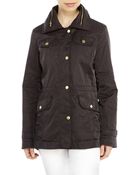 Ellen Tracy Four-Pocket Anorak Jacket - Lyst