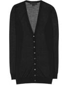 Burberry Prorsum Cashmere and Silkblend Cardigan - Lyst