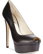 Michael Kors Michael Milan Platform Pumps - Lyst