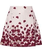 Suno Floral-Print Cotton-Blend Mini Skirt - Lyst