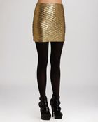 BCBGeneration Skirt - Metallic Textured - Lyst