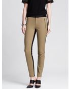 Banana Republic Skinny Ankle Zip Pant - Lyst