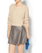 Townsen Gemini Cropped Pullover - Lyst