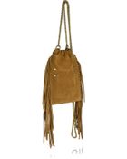 Jérôme Dreyfuss Gary Fringed Leather Shoulder Bag - Lyst