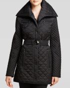 Laundry By Shelli Segal Coat - Quilted Shawl Collar - Lyst