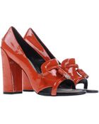 Kenzo Pumps with Open Toe - Lyst