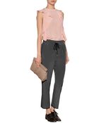 Marc By Marc Jacobs Silk Pants - Lyst