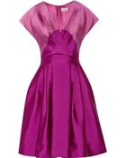 Temperley London Freesia Two-Tone Sateen Dress - Lyst