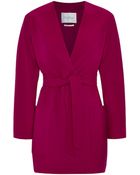 Max Mara Diretta Shawl Collar Coat - Lyst