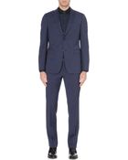 Z Zegna Slim-fit Micro-striped Wool Suit - Lyst