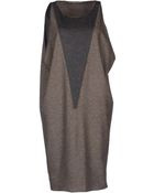 Marithé x François Girbaud Short Dress - Lyst
