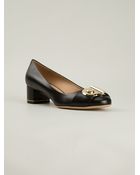 Ferragamo Fiamma Pumps - Lyst