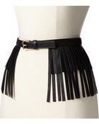 BCBGMAXAZRIA Fringe Waist Belt - Lyst