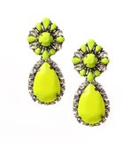 Shourouk Roma Earrings - Lyst