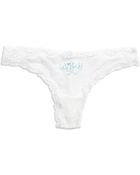Betsey Johnson Bridal Thong - Lyst