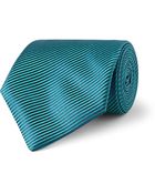 Charvet Diagonally Striped Silk Tie - Lyst