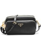 Prada Saffiano Mini Crossbody Bag - Lyst