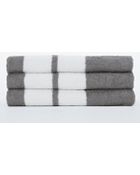 James Perse Double Stripe Beach Towel - Lyst