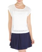 Rebecca Minkoff Mesh Sweater - Lyst