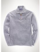 Polo Ralph Lauren French-Rib Half-Zip Pullover - Lyst