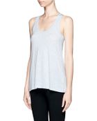 Vince Scoop Neck Jersey Tank Top - Lyst