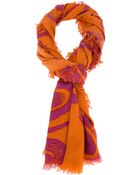 Etro Tonal Paisley Scarf - Lyst