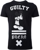 Philipp Plein Embellished Mickey Mouse T-Shirt - Lyst