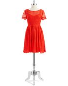 Plenty By Tracy Reese Fit and Flare Lace Dress - Lyst