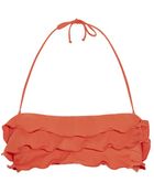 Ondademar Frill Bandeau Bikini Top - Lyst