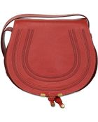 Chloé Medium Marcie Leather Crossbody Bag - Lyst