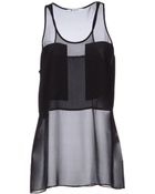T By Alexander Wang Top - Lyst