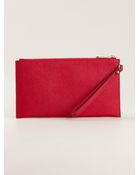 MICHAEL Michael Kors Zipped Clutch Bag - Lyst