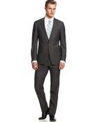 DKNY Suit Dark Grey Tic Extra Slim Fit - Lyst