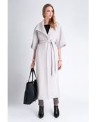 Amanda Wakeley Orino Wool Maxi Coat - Lyst