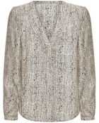 Joie Remington Tweed Print Top - Lyst