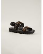 Giuseppe Zanotti Leopard Sandals - Lyst
