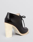 10 Crosby Derek Lam Lace Up Booties - Madaline High Heel - Lyst