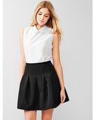 Gap Pleated Skirt - Lyst