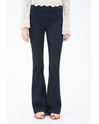 Forever 21 Elasticized Flared Jeans - Lyst