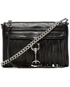Rebecca Minkoff Fringe Mini Mac - Lyst