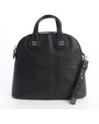 Givenchy Black Leather 'Nightingale' Convertible Tote Bag - Lyst