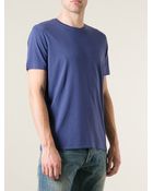 Emporio Armani Logo Embroidered T-Shirt - Lyst