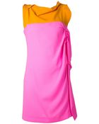 Roland Mouret Stretch Double Crepe Dress - Lyst