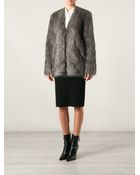 By Malene Birger 'Zannaz' Faux Fur Coat - Lyst