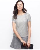 Ann Taylor Petite Sequin Tee - Lyst