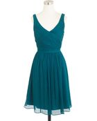 J.Crew Heidi Dress In Silk Chiffon - Lyst