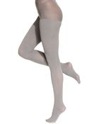 Hue Ribbed Opaque Tights With Control Top Tights - Lyst