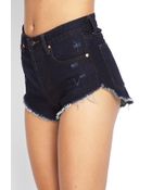 Forever 21 Distressed Denim Cutoffs - Lyst
